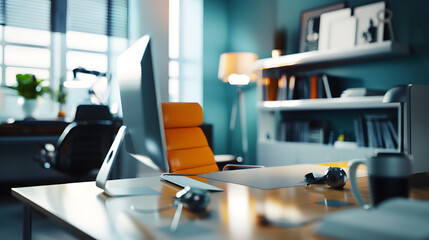 Aufkleber - Work space comfortable Modern workplace : Generative AI