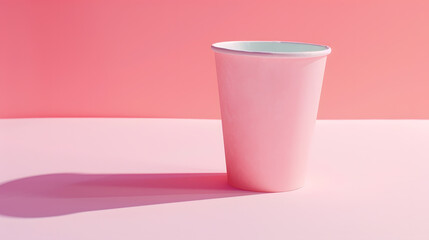 Aufkleber - Recycled paper cup use as background on recycling theme : Generative AI
