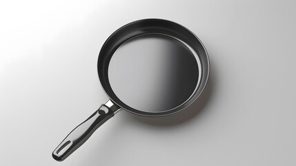 Aufkleber - New frying pan isolated on a white background : Generative AI