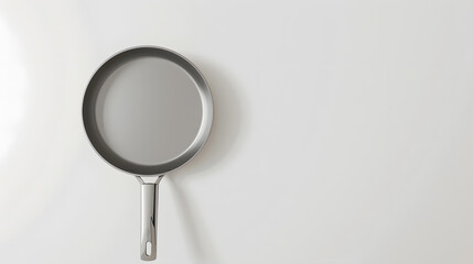 Aufkleber - New frying pan isolated on a white background : Generative AI