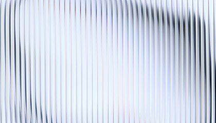 Fototapete - Abstract background with reeded glass effect, 3d render