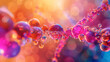 Colorful Molecular Simulation in Vivid Detail
