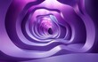 Purple abstract wavy lines 3D background