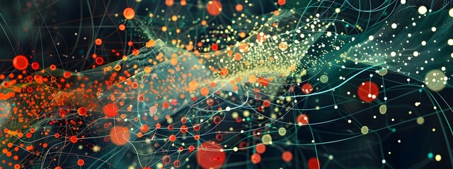 Poster - Frequency Distribution of Social Media Interactions Visualized in a D