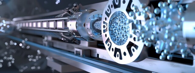 Poster - Precise Measurement of Molecular Ions A CuttingEdge D Rendered Mass Spectrometer