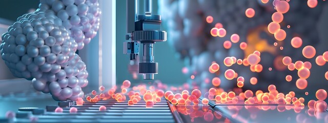Poster - Precision in Molecular Frequencies A D Rendered Spectrometer Measuring Molecular