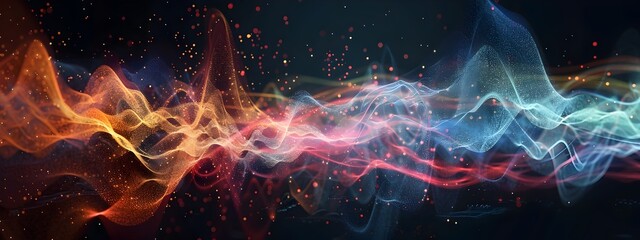 Poster - Vibrant D of Wave Packet Dispersion into Different Frequencies