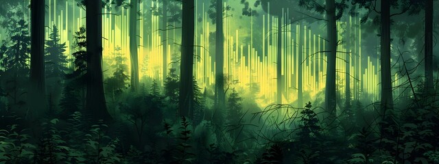 Poster - Sonic Forest A Visual Analysis of Ambient Sounds through a Spectrogram