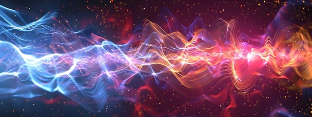 Poster - Wave Packet Animation Absorption and Emission at Specific Frequencies in Quantum Physics