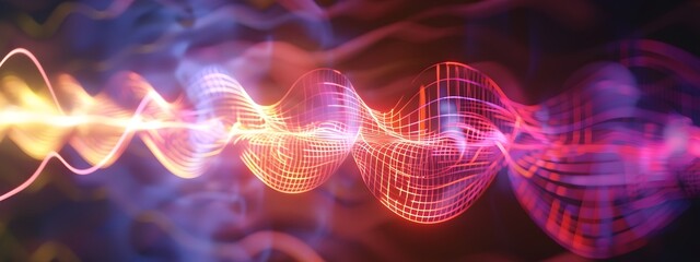 Poster - D Animation of Wave Packet Displaying Reflection Refraction and Diffraction