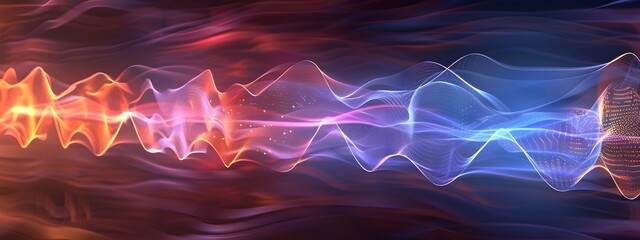 Aufkleber - wave packet phenomena an animation displaying reflection refraction and diffraction