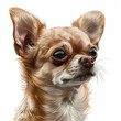 chihuahua dog pictures, pets, isolated, generative ai