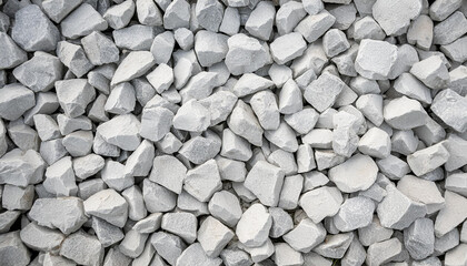 Wall Mural - Gray gravels texture background