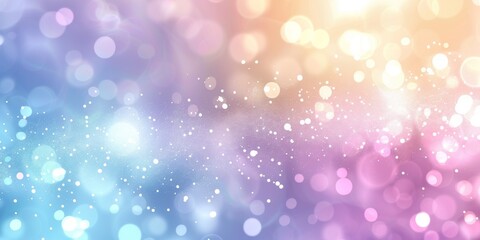 Wall Mural - sparkle pastel glitter bokeh background. colorful rainbow texture unfocused water droplet wallpaper.
