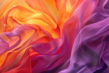 Poster - Vibrant close up photo of colorful fabric, suitable for textile backgrounds