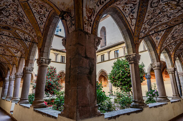 Wall Mural - Roccamonfina, Campania. Sanctuary of the Madonna dei Lattani.