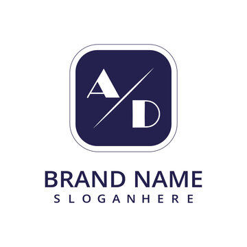 initial monogram logo with letter style design
