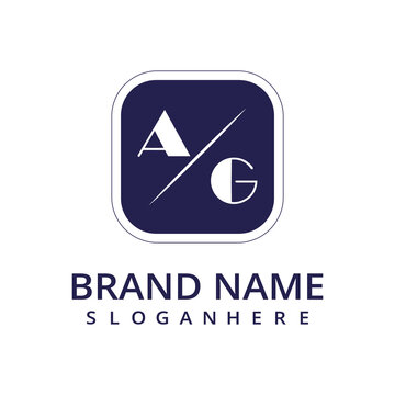 initial monogram logo with letter style design
