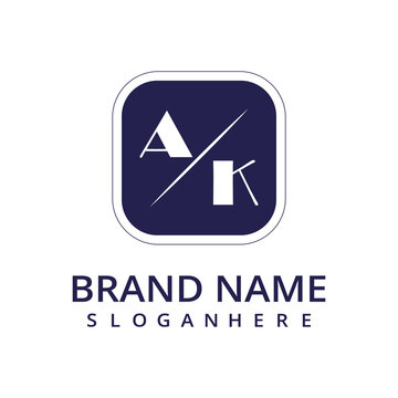 initial monogram logo with letter style design