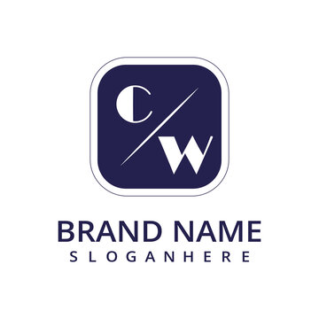 initial monogram logo with letter style design
