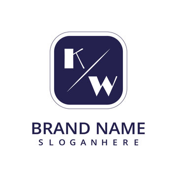 initial monogram logo with letter style design