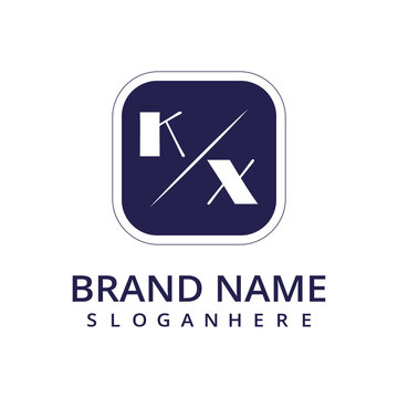 initial monogram logo with letter style design
