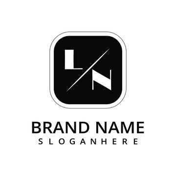 initial monogram logo with letter style design