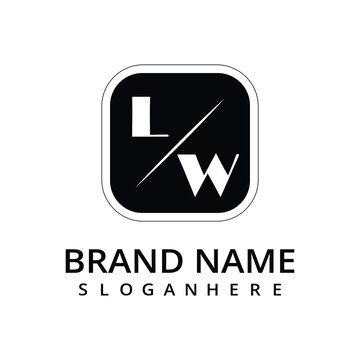 initial monogram logo with letter style design