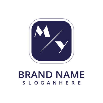 initial monogram logo with letter style design