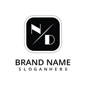 initial monogram logo with letter style design