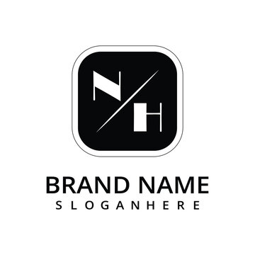 initial monogram logo with letter style design