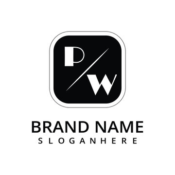 initial monogram logo with letter style design