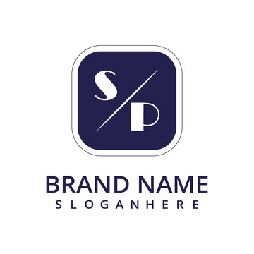 initial monogram logo with letter style design