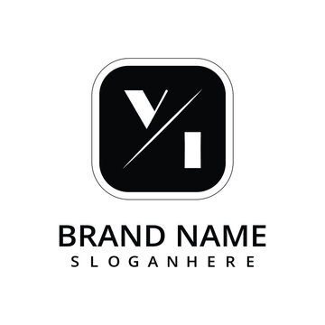 initial monogram logo with creative design.	