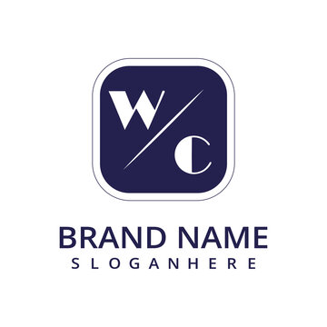initial monogram logo with creative design.	