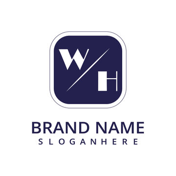 initial monogram logo with creative design.	