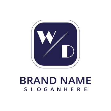 initial monogram logo with creative design.	
