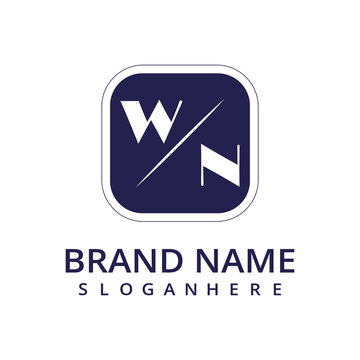initial monogram logo with creative design.	