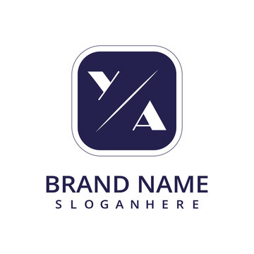 initial monogram logo with creative design.	