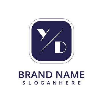 initial monogram logo with creative design.	