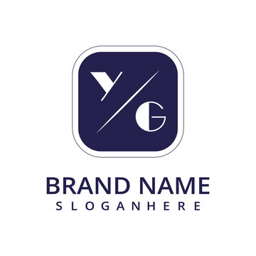 initial monogram logo with creative design.	