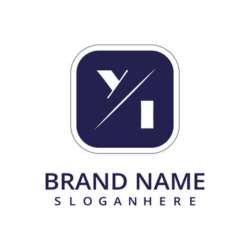 initial monogram logo with creative design.	