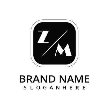 initial monogram logo with creative design.	
