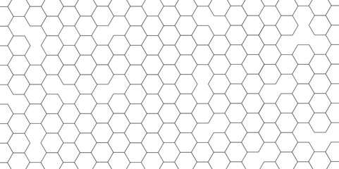 Wall Mural - Abstract white background with hexagon and hexagonal background. Luxury white pattern with hexagons. abstract 3d hexagonal background with shadow. 3D futuristic abstract honeycomb mosaic background.
