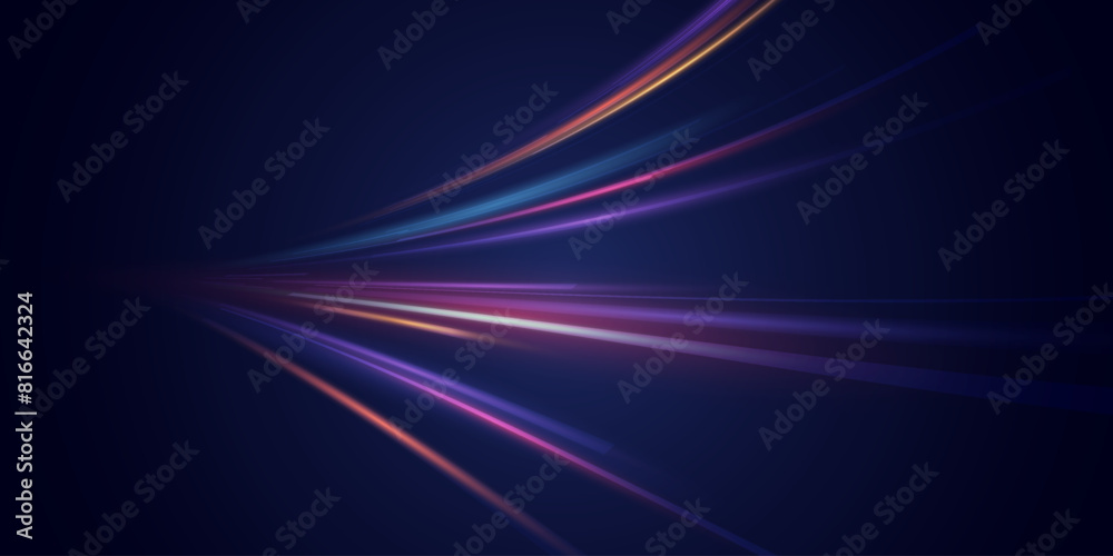 Speed Motion Graphics This is a modern abstract high-speed motion effect png. It is also a ...
