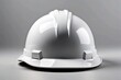 © dimas - white hard hat. construction helmet isolated on white background.