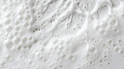 Poster - Foam, suds or frothy froth of soap with bubbles