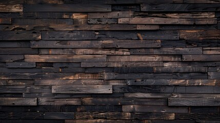 Wall Mural - Aged wooden wall