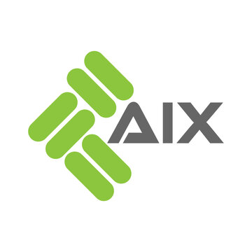 AIX letter logo vector design, AIX simple and modern logo. AIX luxurious alphabet design