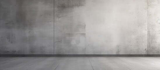 Leinwandbilder - The stylish grunge background wall with a trendy grey cement texture creates a unique and modern backdrop Its concrete pattern provides ample space for adding a message